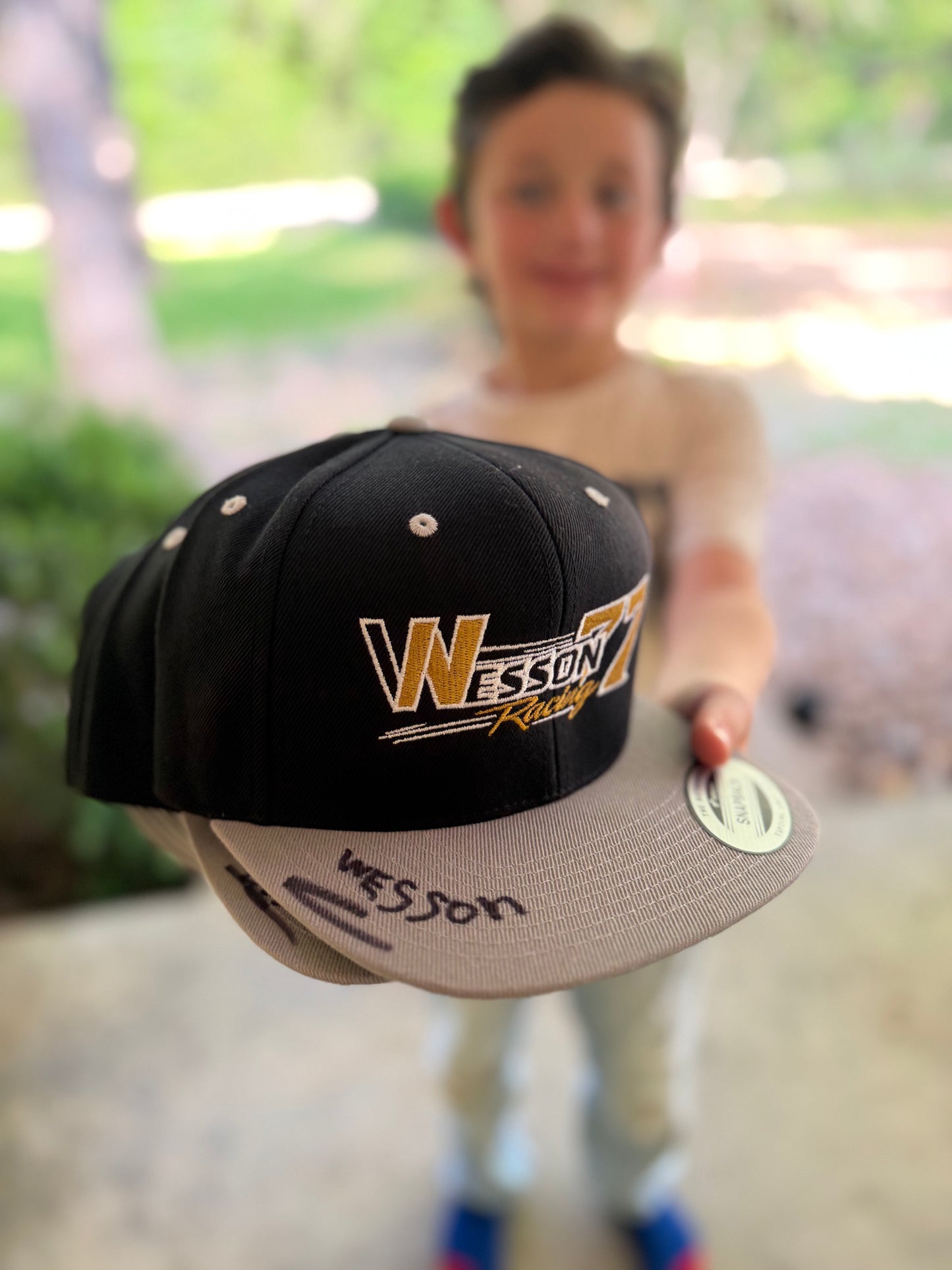 Autographed Wesson Racing Hats (limited run)